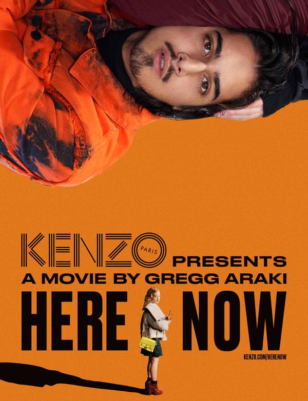 Avan Jogia stars in Kenzo's Here Now by Gregg Araki
