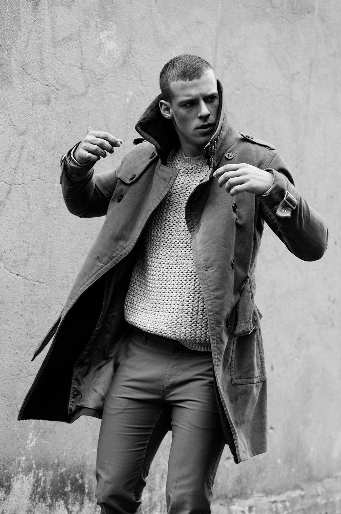 Kristof Kralik Poses for Stylish Charl Marais Shoot