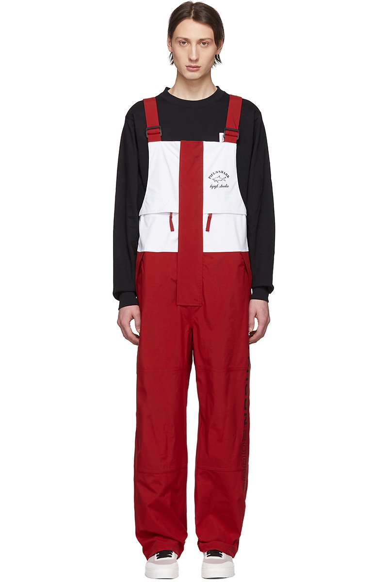 LQQK Studio for Paul & Shark Red Typhoon 20000 Overalls $595