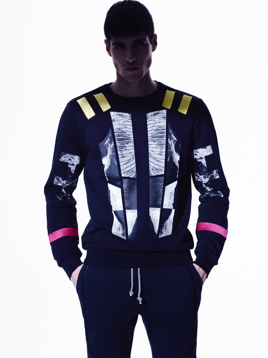 Les Hommes Goes Sporty for Urban Spring/Summer 2016 Menswear Collection