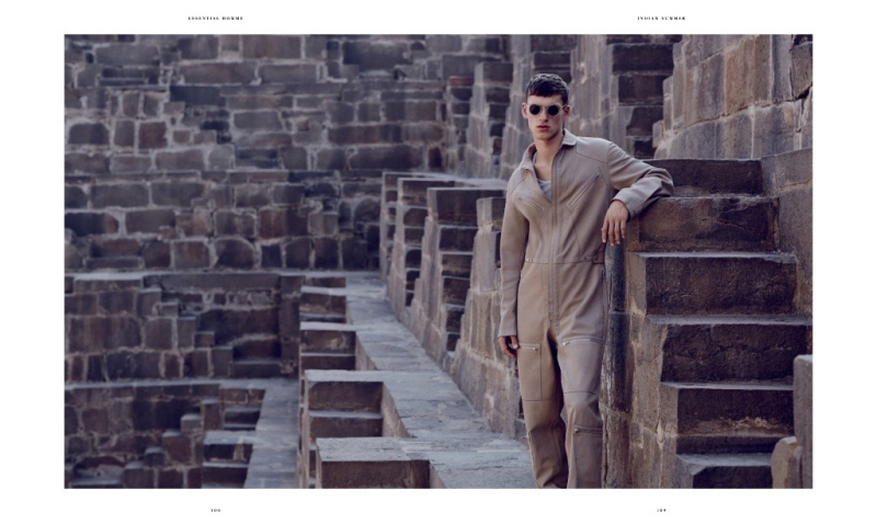 Louis Vuitton Menswear Fashion Editorial Essential Homme Spring Summer 2015 001