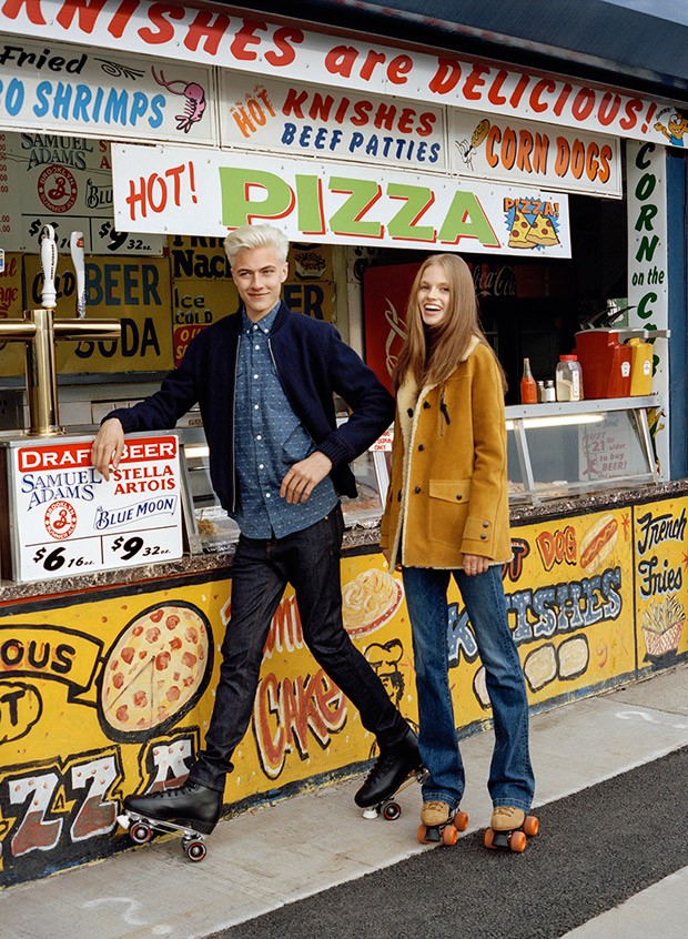 » Lucky Blue Smith Models Denim Styles for Teen Vogue Lucky Blue Smith 2015 Teen Vogue Editorial Shoot 007
