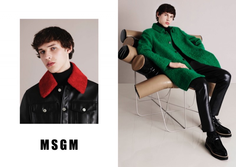 MSGM Fall Winter 2015 Menswear Campaign Artur Chruszcz 004