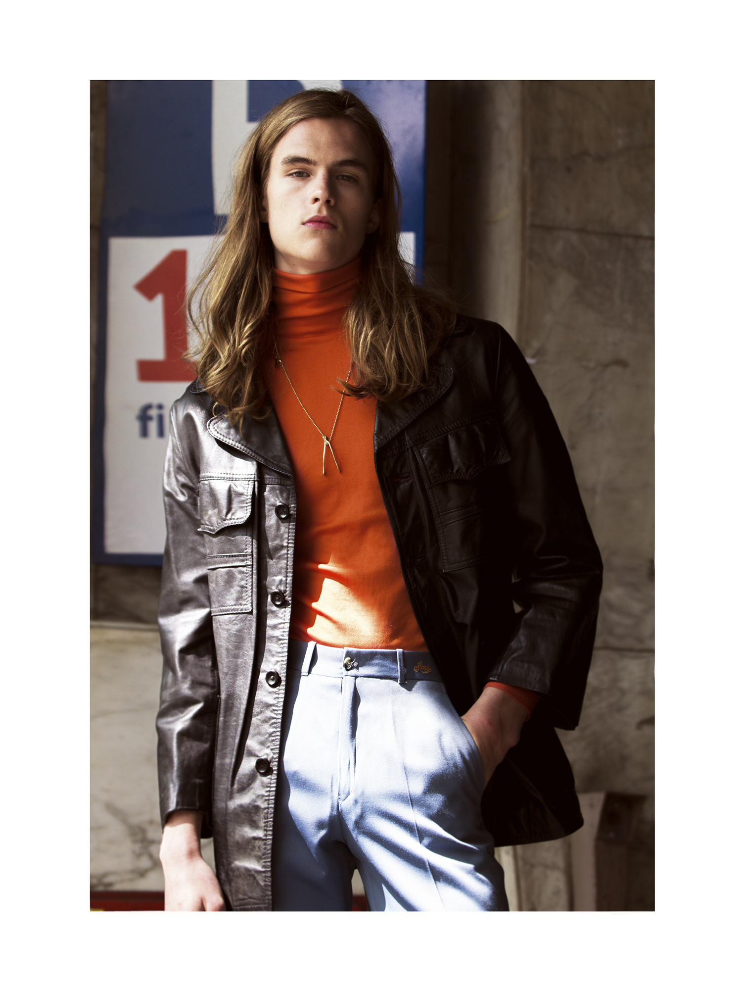 Malcolm Lindberg Has a 1970s Inspired Fashion Moment
