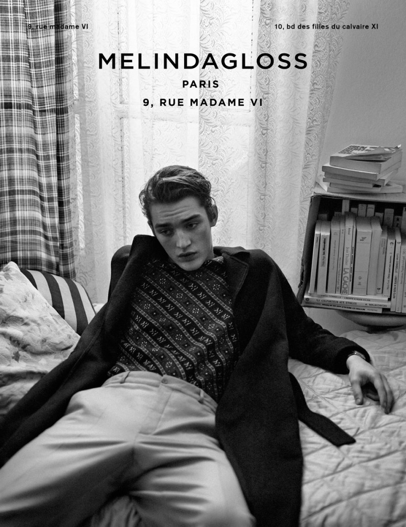 Melinda Gloss fall-winter 2015 campaign featuring Otto Lotz