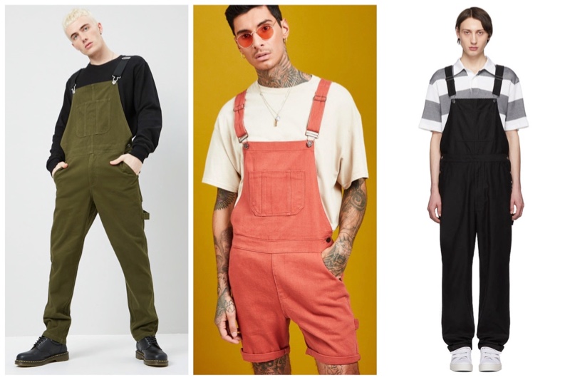 black overalls mens forever 21