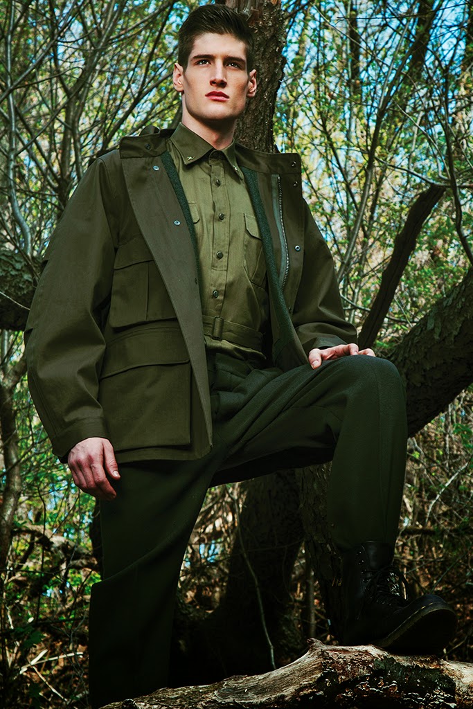 Mens Week Green Beret Fashion Editorial Military Mens Trends 006