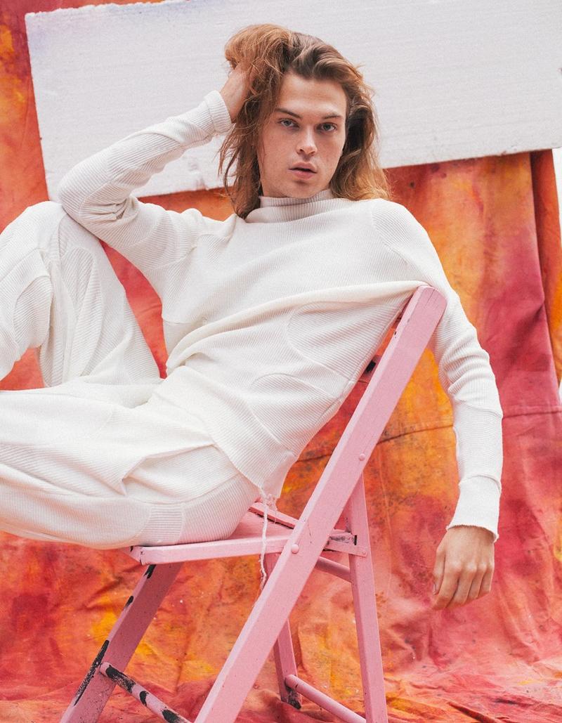 » Michael Bailey Gates Sports Adventurous Styles for Open Lab Shootediut Michael Bailey Gates Open Lab 2015 Fashion Editorial 001