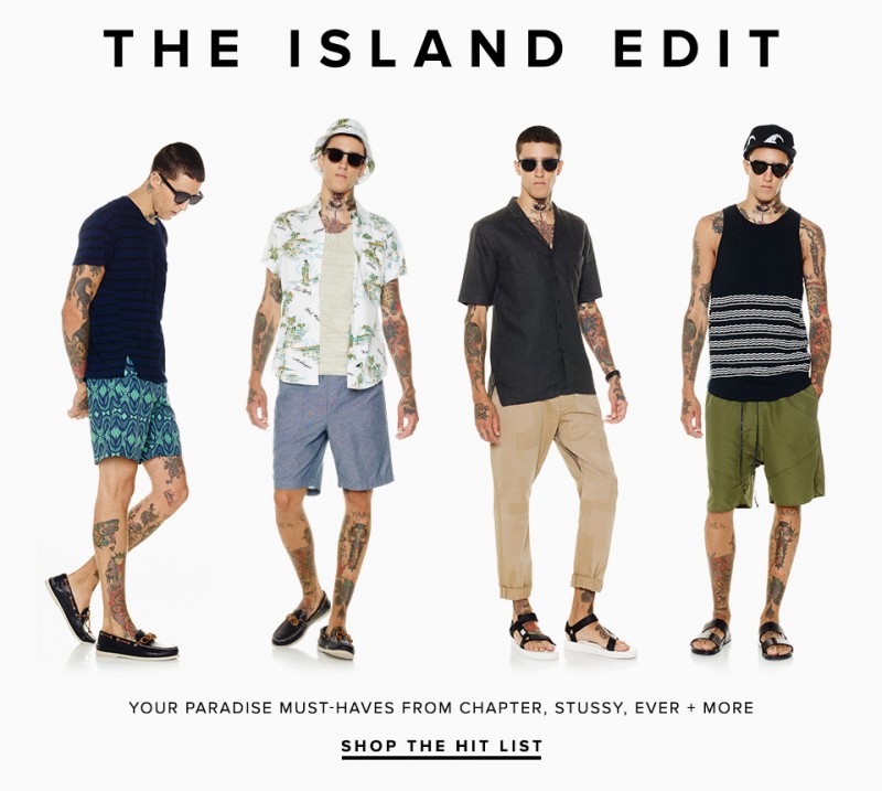 Miles Langford Revolve 2015 Island Themed Shoot