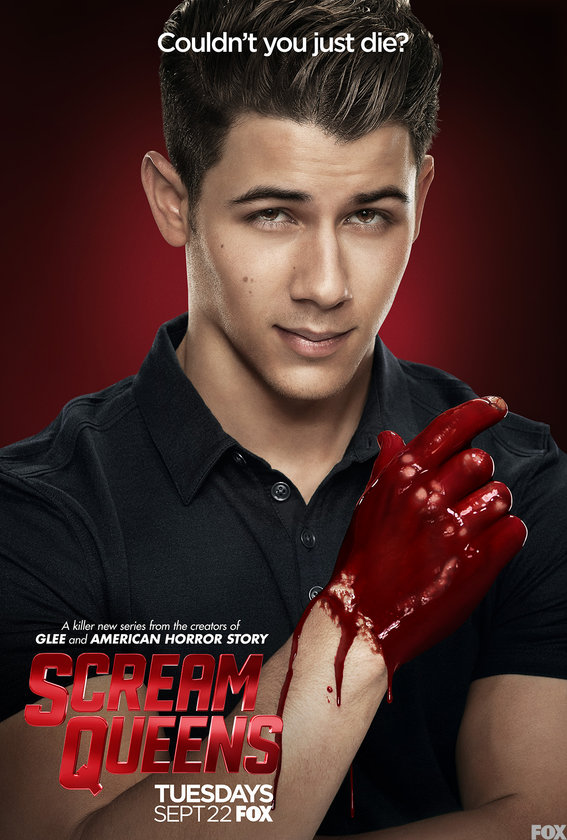 Nick Jonas as Boone in Scream Queens