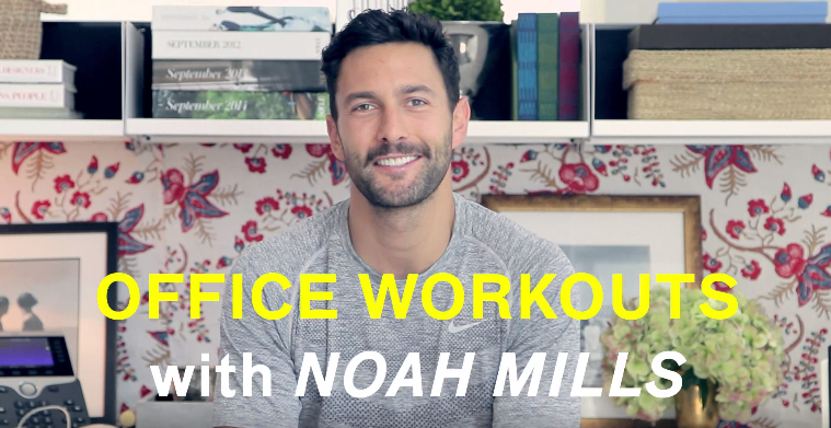 Noah Mills stars in a video for Vogue