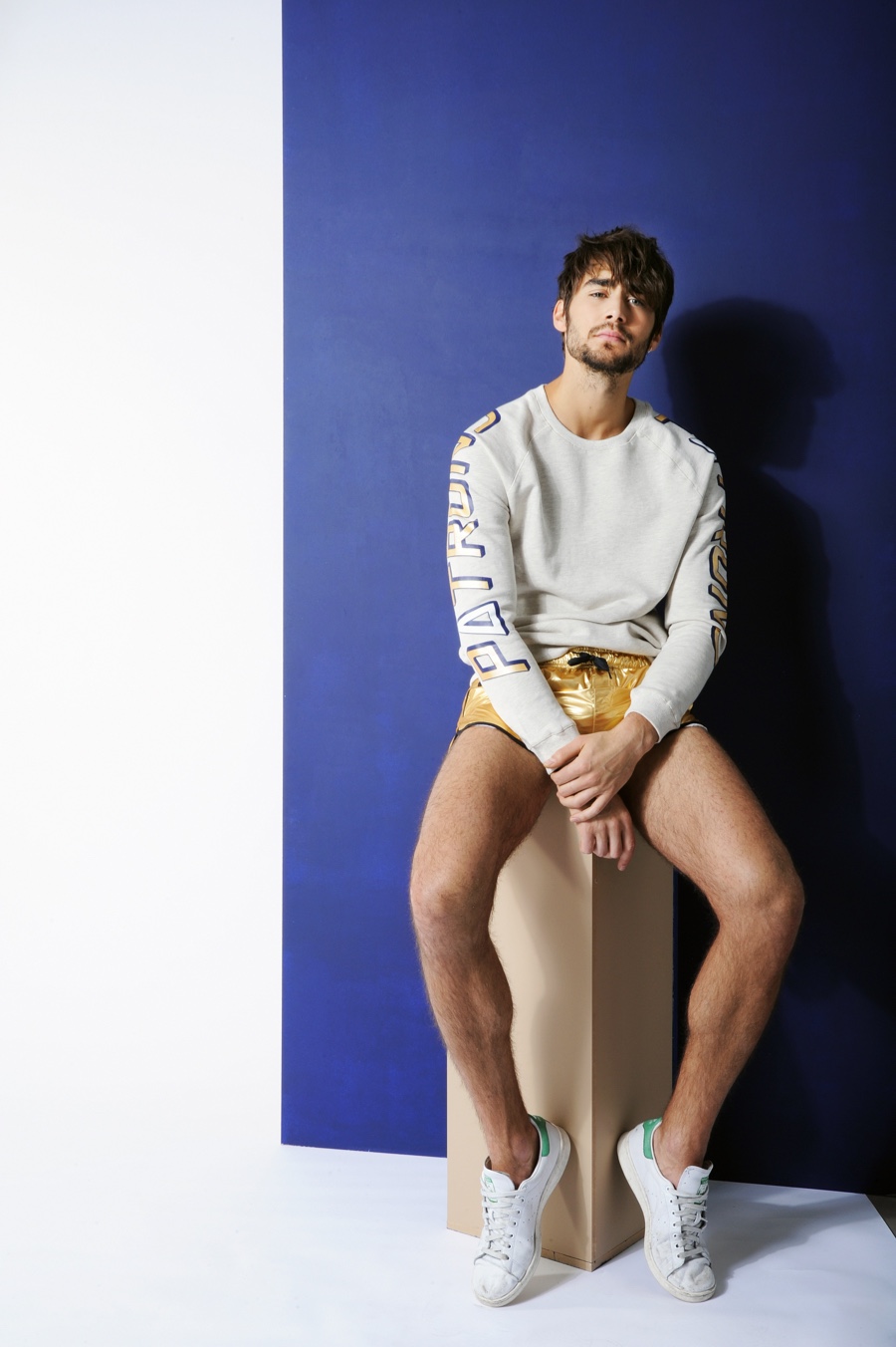 Nicolas Simoes Goes Blue for PATRONS Spring/Summer 2016