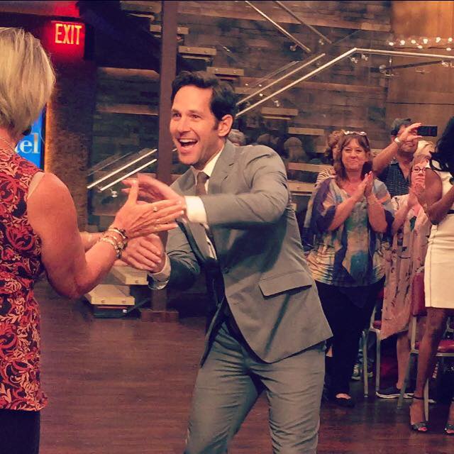 Paul Rudd Live with Kelly and Michael 2015 Ant Man Promotion