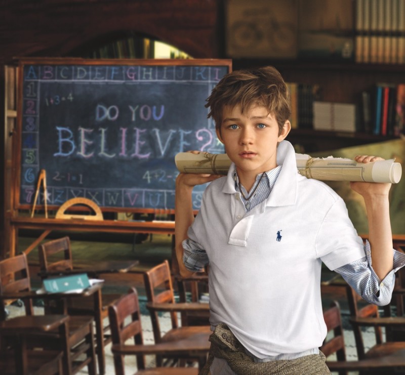 Levi Miller for POLO Ralph Lauren Fall/Winter 2015 Campaign