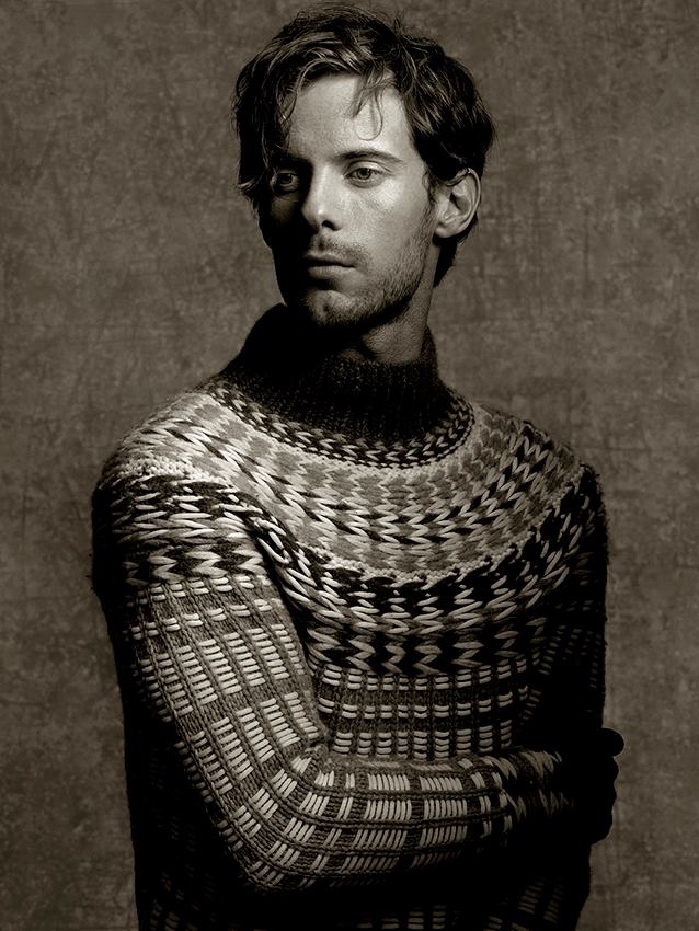 Luke Treadaway for Pringle of Scotland Fall/Winter 2015 Campaign