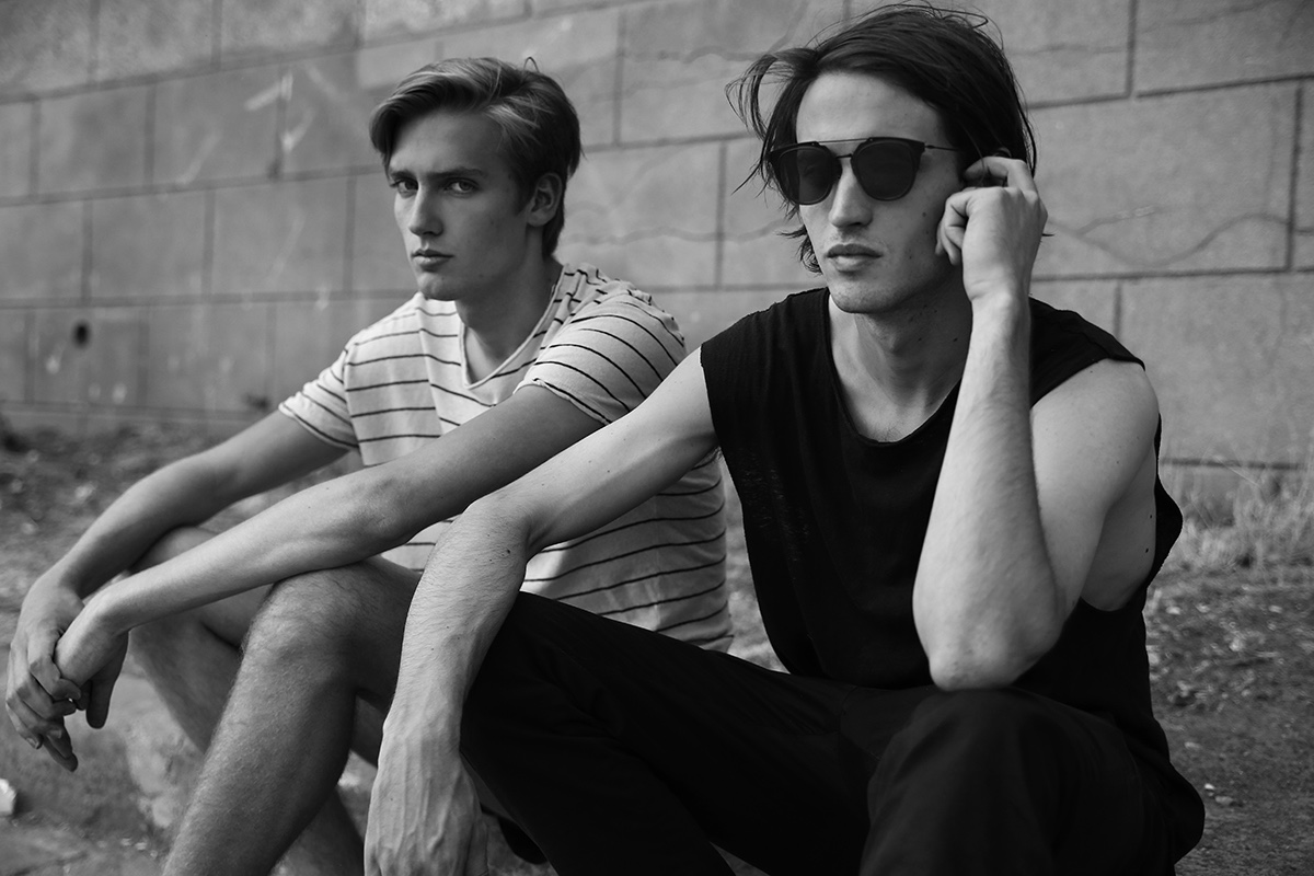 Portraits: Nathan Felut + Sam Lammar by Ricky Cohete