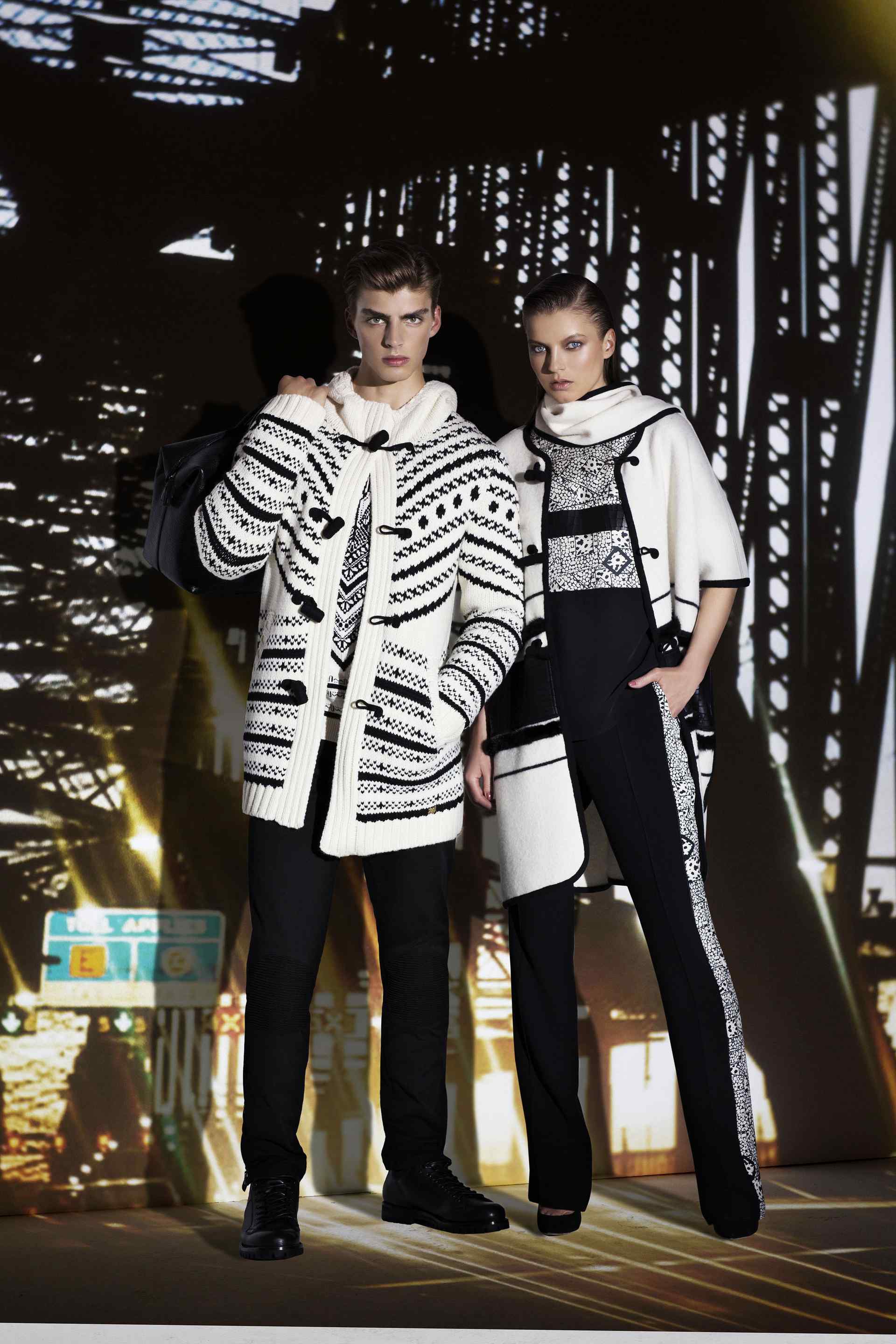 Roberto Cavalli Class Fall/Winter 2015 Campaign Highlights Choice Knitwear