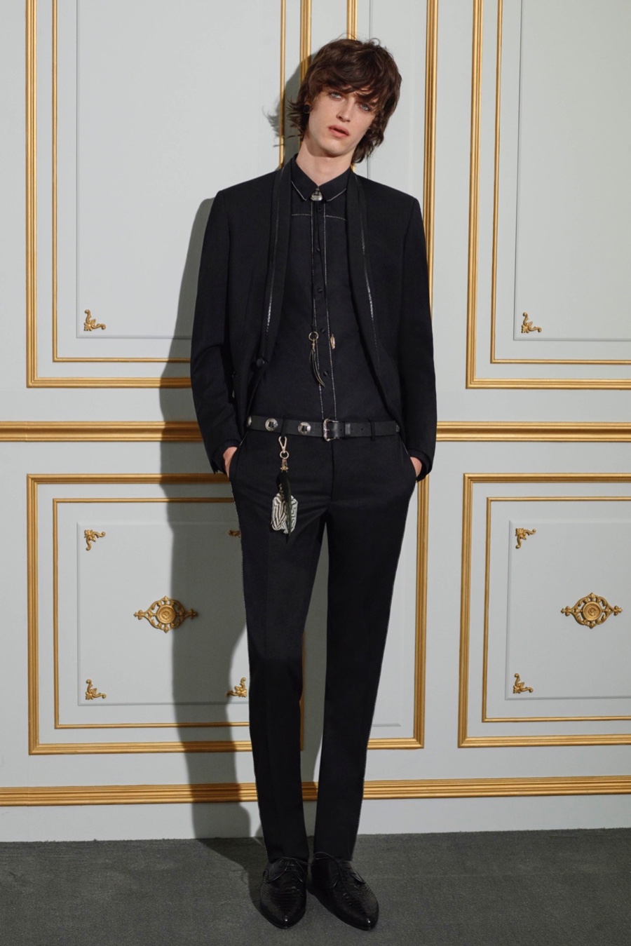 Roberto Cavalli Spring/Summer 2016 Menswear Collection Delivers Glam Rock Styles