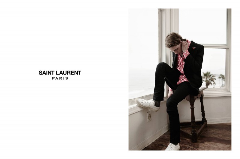 Jack Kilmer for Saint Laurent Spring/Summer 2016 Advertising Campaign