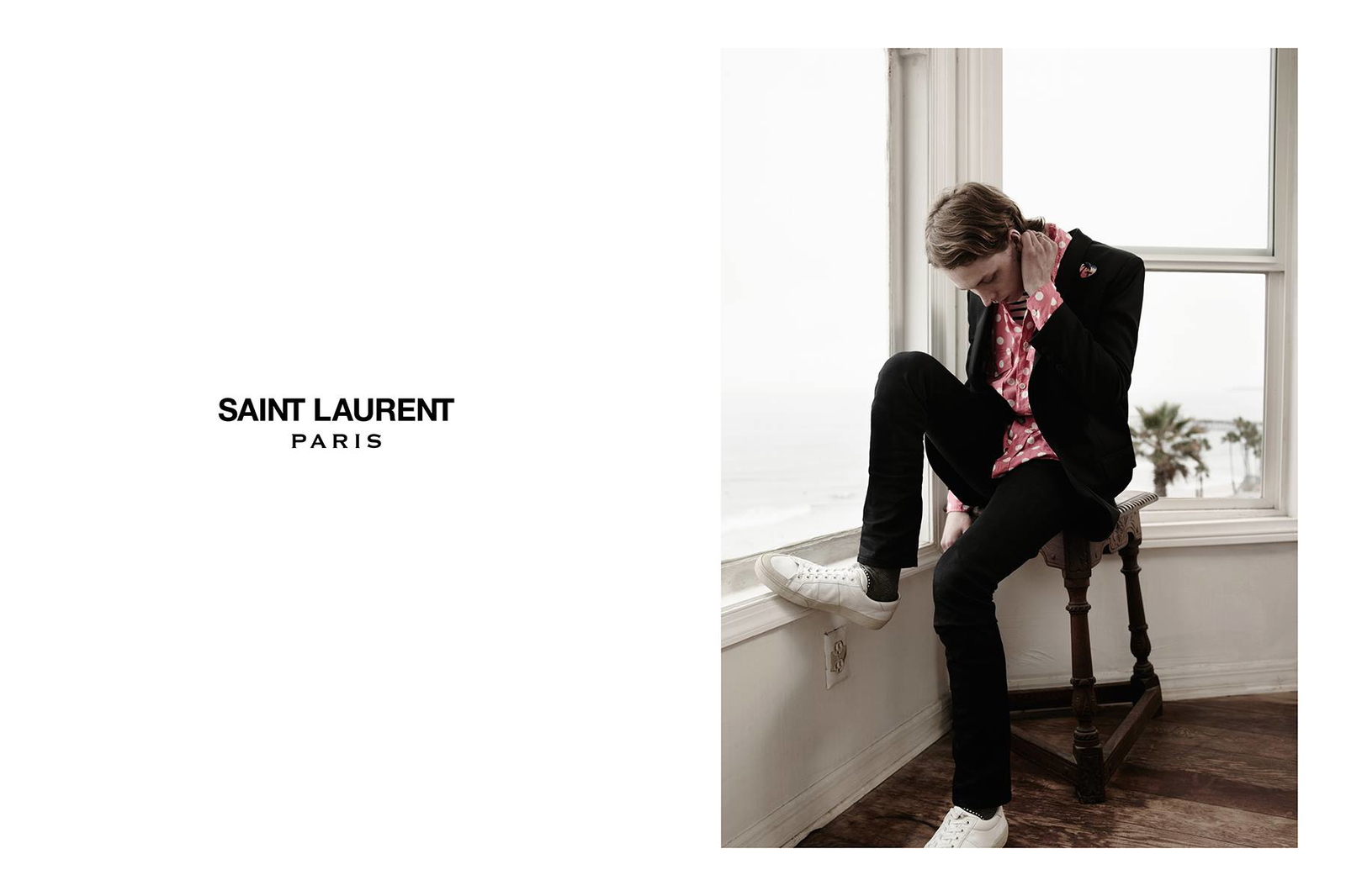 Jack Kilmer Reunites with Saint Laurent for Spring/Summer 2016