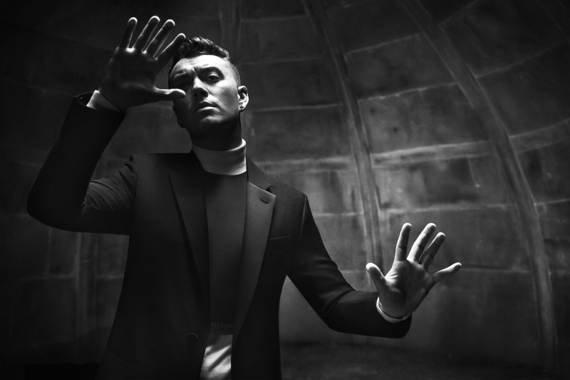 British singer Sam Smith for Balenciaga Fall/Winter 2015 Campaign