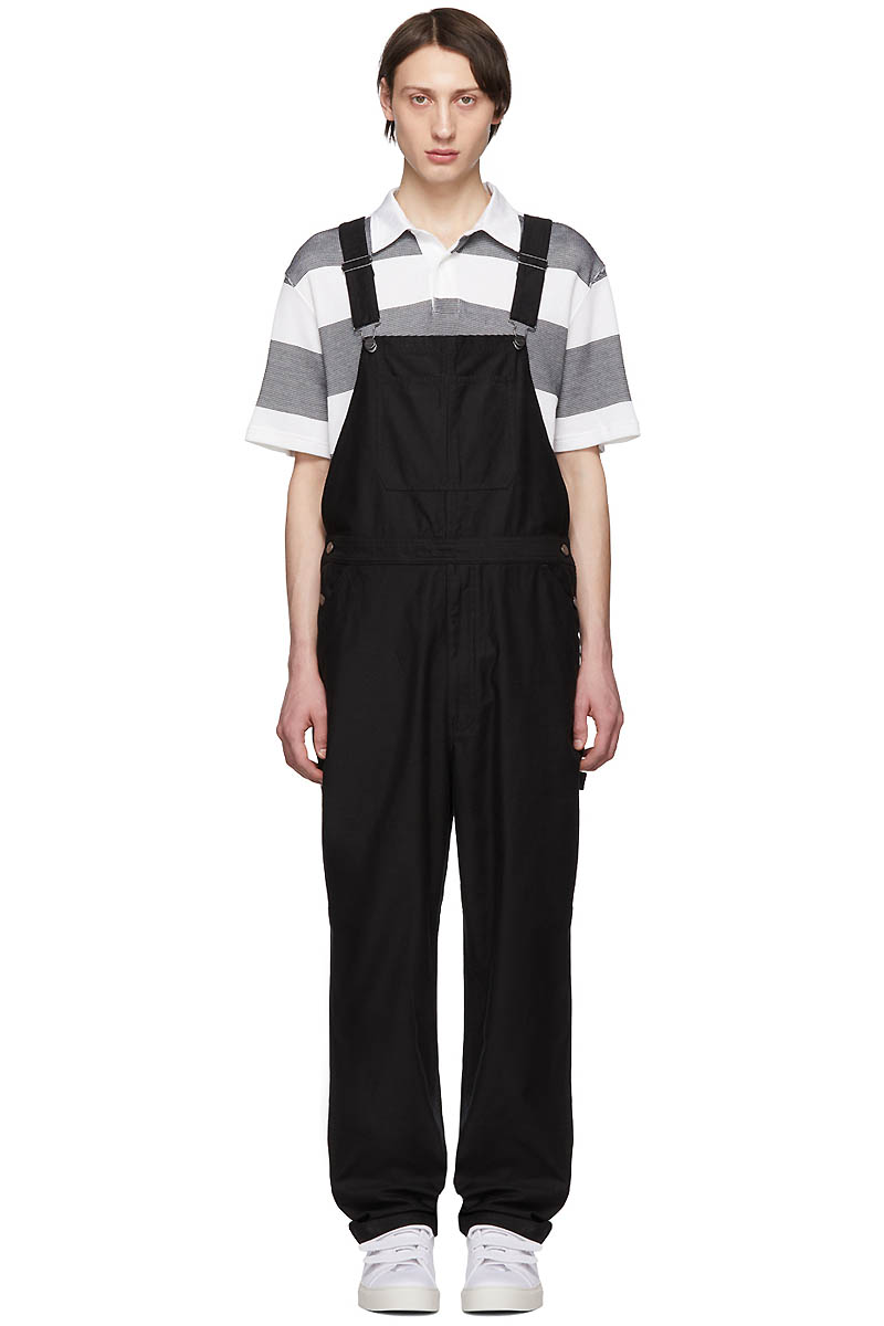 Saturdays NYC Black Sigrid Overalls $245