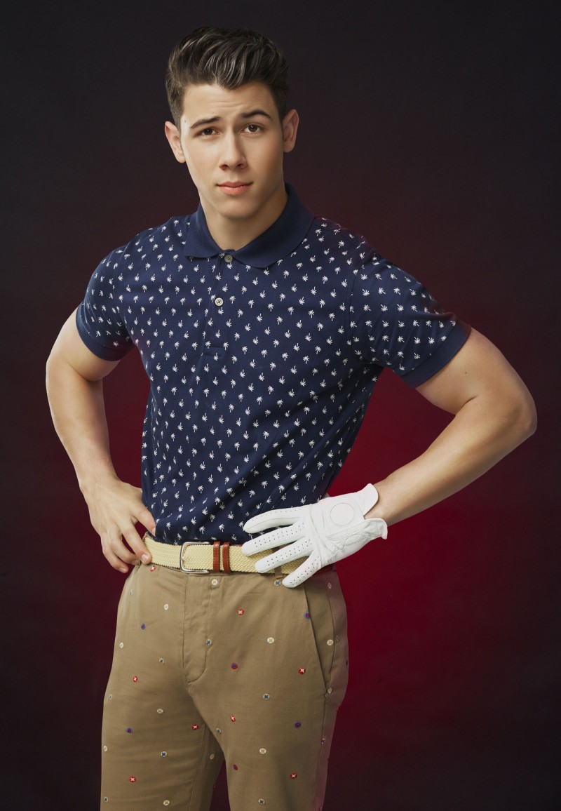 Nick Jonas as Boone in Scream Queens.