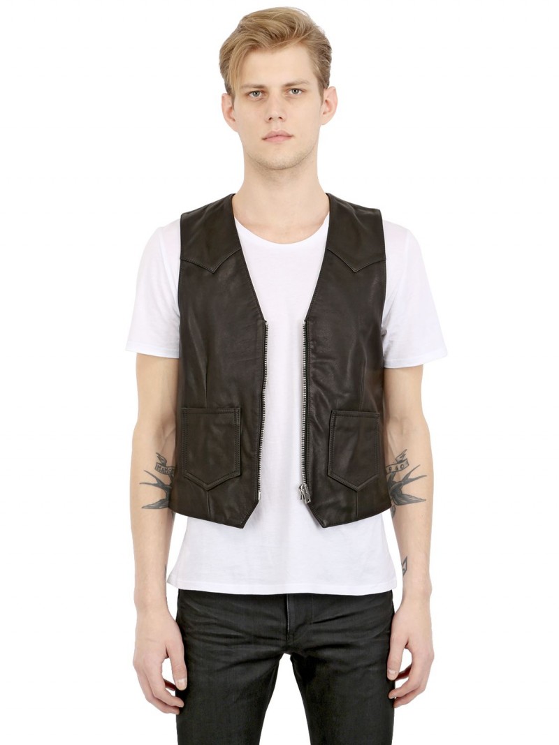 The Kooples Leather Vest