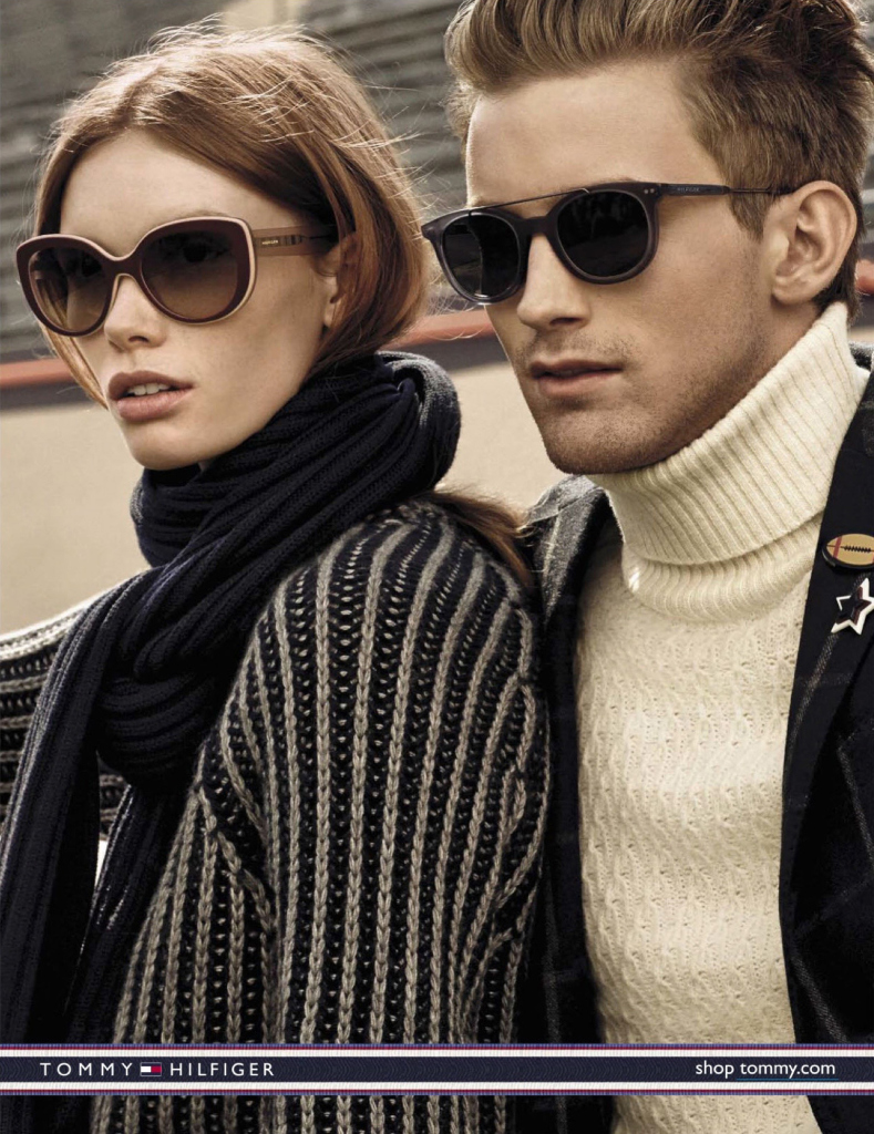 RJ King for Tommy Hilfiger Fall/Winter 2015 Eyewear Campaign