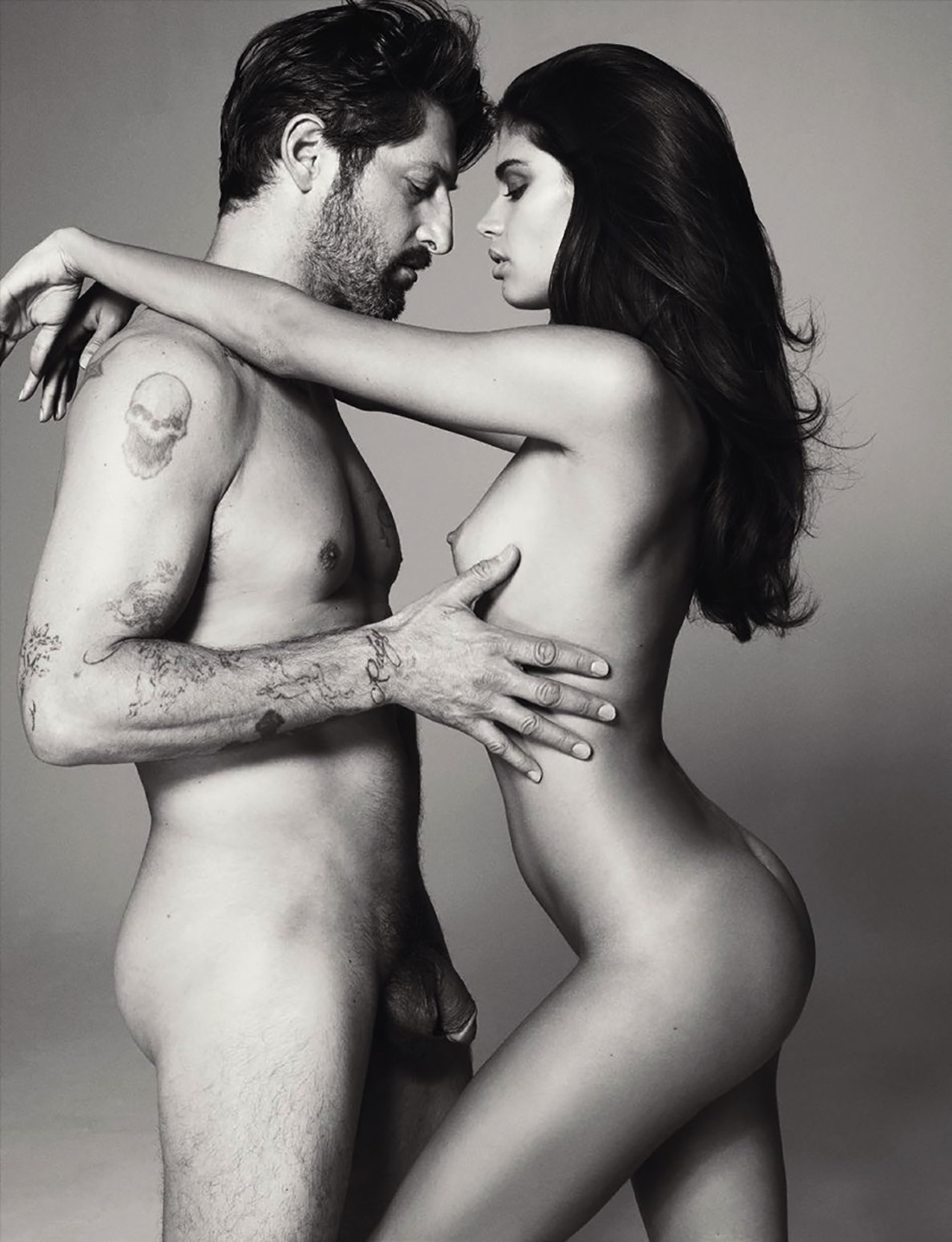 Tony Ward Goes Nude for Numéro Homme Berlin Shoot. 