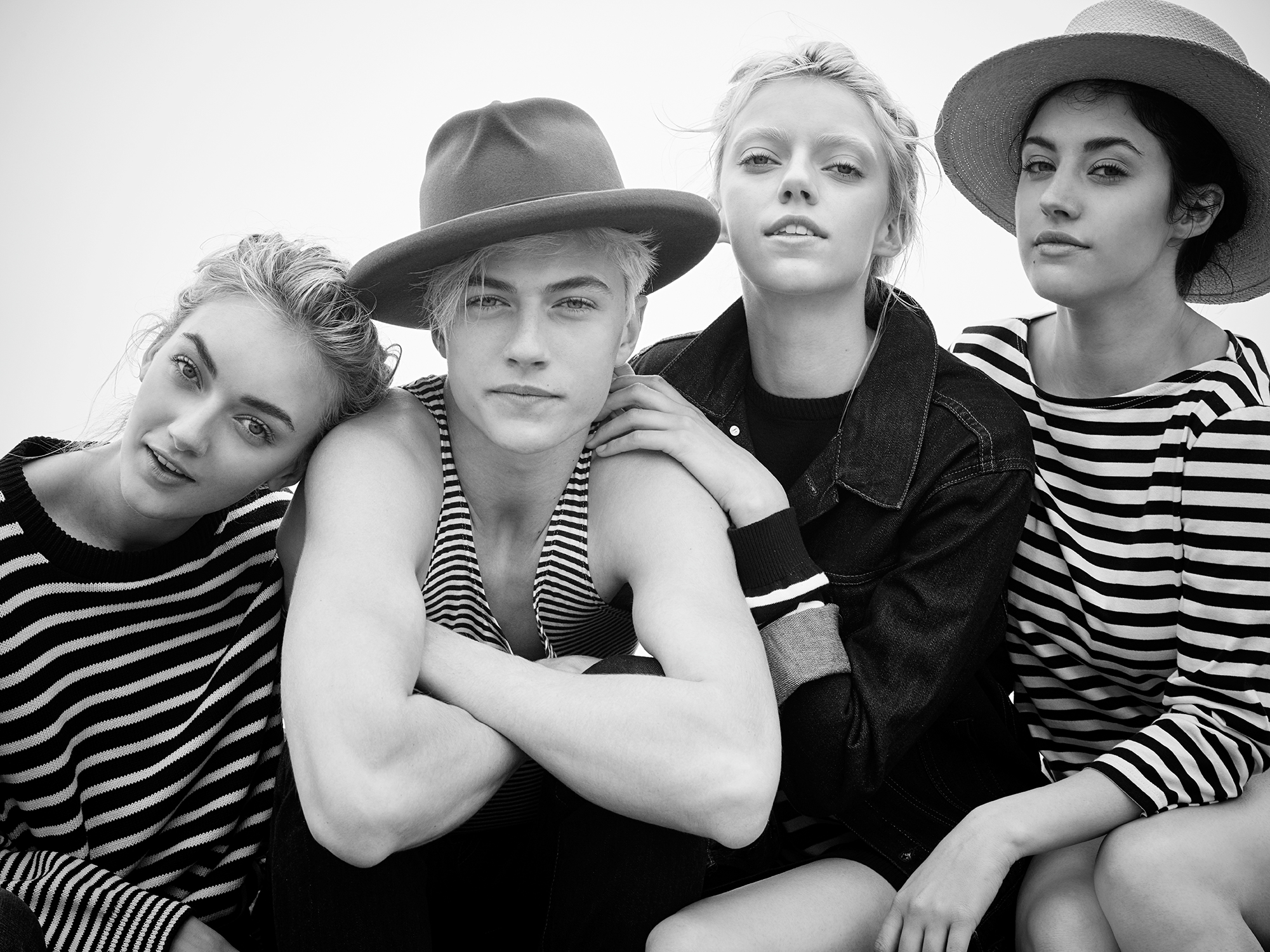 Trendi Lucky Blue Smith Sisters 2015 Cover Photo Shoot 001