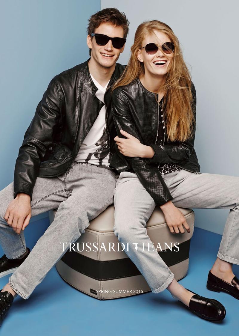 Trussardi Jeans Spring Summer 2015 Campaign Florian Van Bael