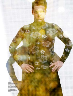Tucker Des Lauriers Models Sporty Styles for Wonderland Shoot – The