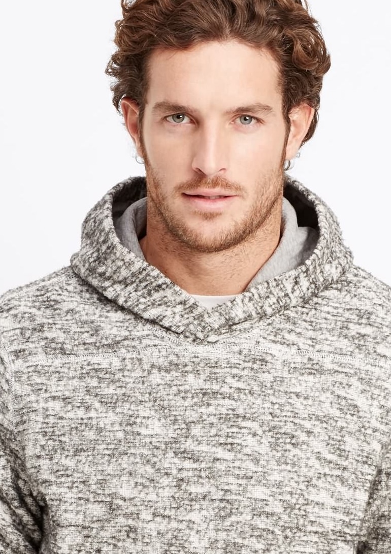 Justice Joslin Rocks Gray Styles from Vince’s Pre-Fall 2015 Collection ...