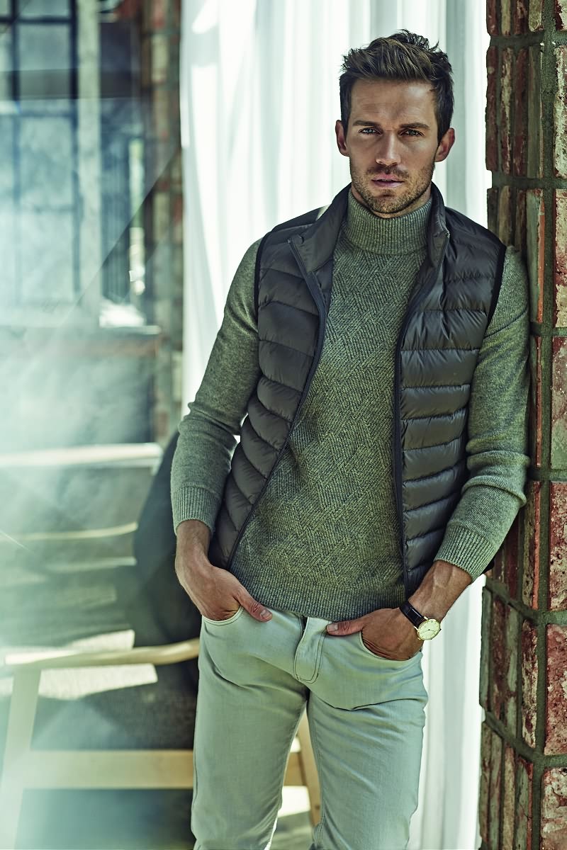 Andrew Cooper Models Classic Styles for Olzen Fall/Winter 2015