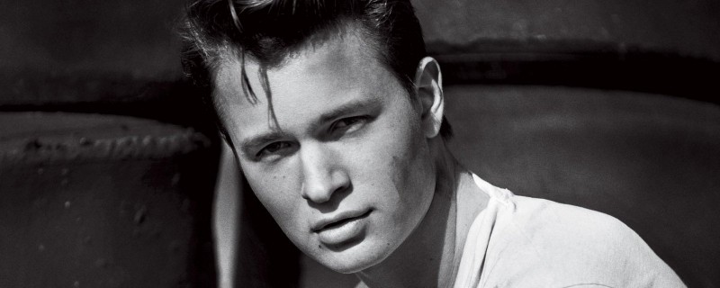 Ansel Elgort channels Hollywood icon Marlon Brando in this Boo George shot.