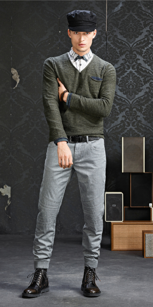 Harvey Haydon Models BOSS Orange Fall 2015 Men's Styles