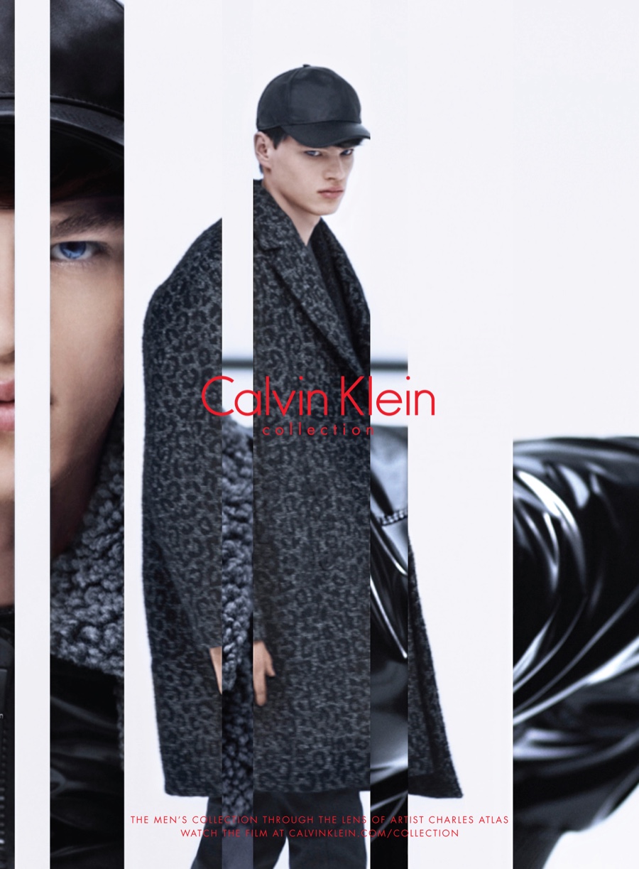 Calvin Klein Collection Men's Fall/Winter 2015 Campaign: Filip Hrivnak by Charles Atlas
