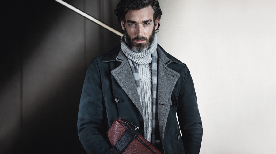 Canali Fall/Winter 2015 Campaign: Richard Biedul by Van Mossevelde + N
