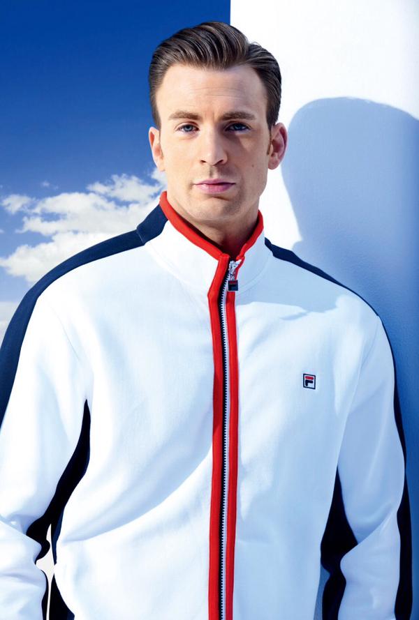 Chris Evans is for Fila China | The Fashionisto