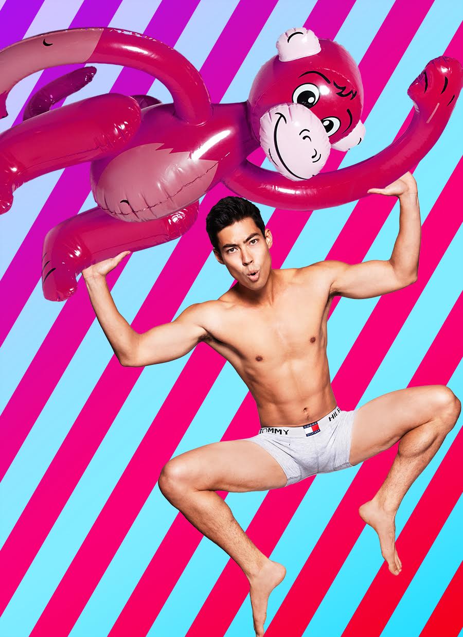 Chris Schortgen Poses for Cheeky Images by Kiet Thai