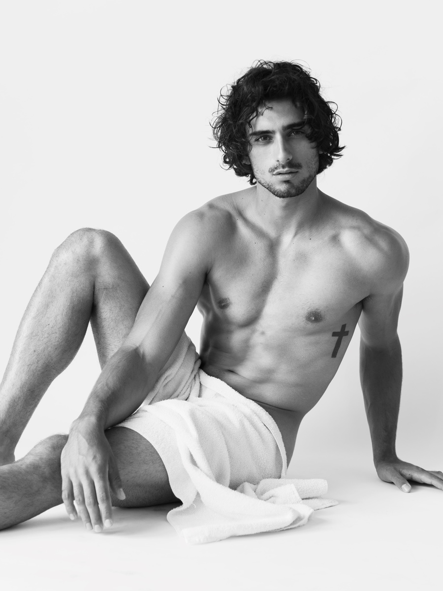 Christian Mazzilli Model 2015 Towel Shoot 002