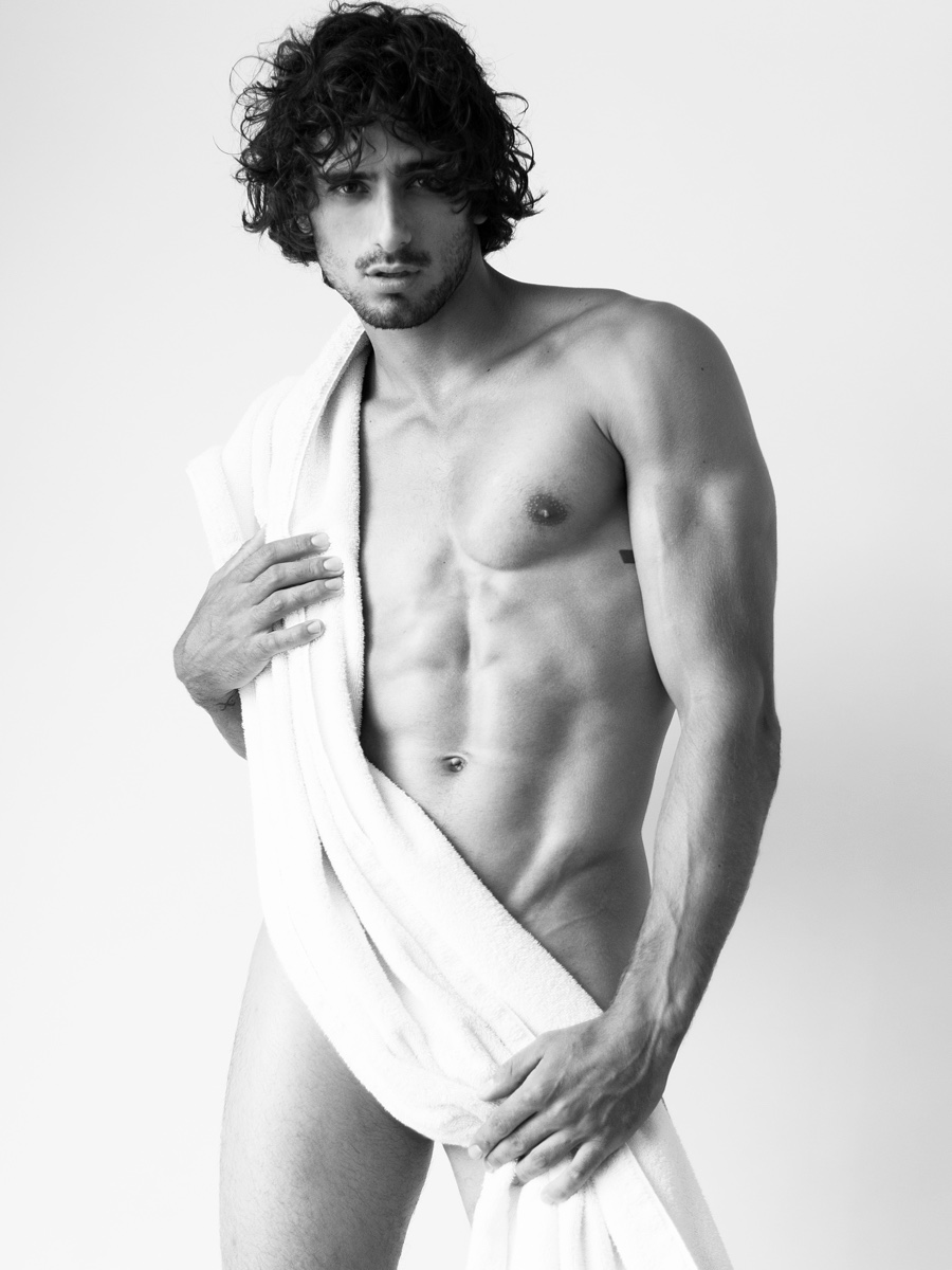 Christian Mazzilli Model 2015 Towel Shoot 003