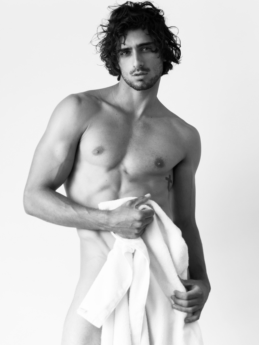Christian Mazzilli Model 2015 Towel Shoot 006