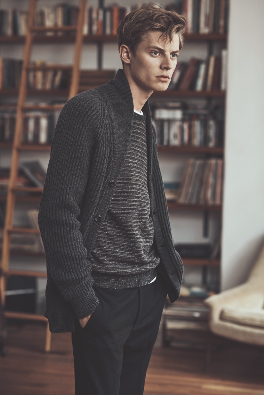 Club Monaco Fall/Winter 2015 Campaign Highlights Men's Classics The