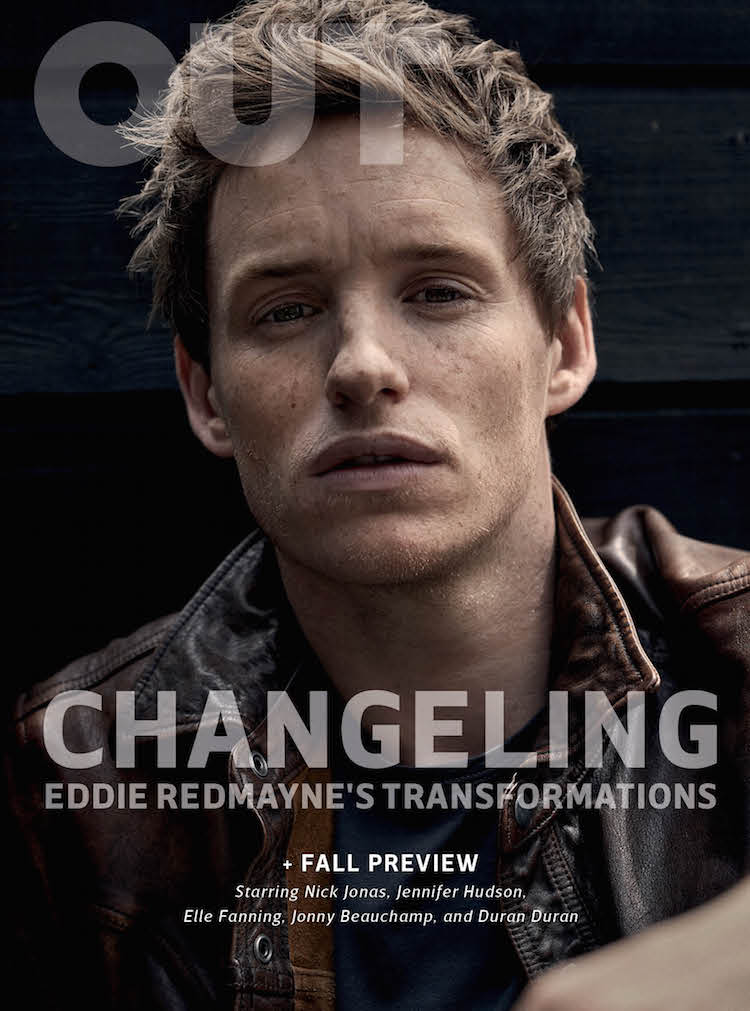 Eddie Redmayne OUT September 2015 Cover