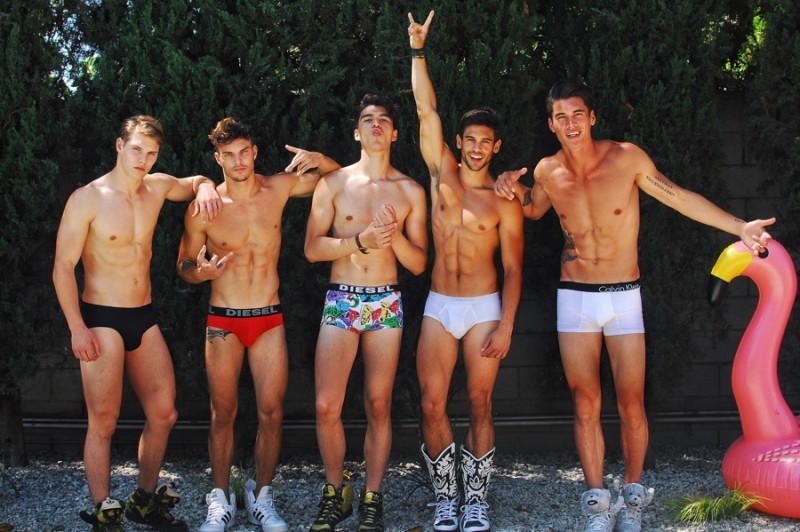 Austin Scoggin, Mark Brent, Kenji Watanabe, Alejandro Rosaleny and Adryan Hanson