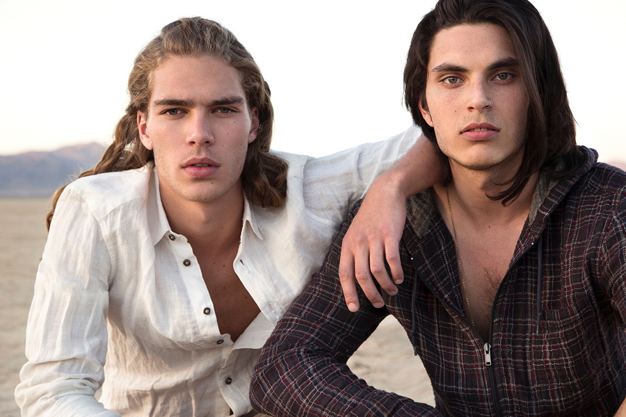 Exclusive: Samuel Larsen + Benito are ‘Runaway Boys’ by Kira Bucca