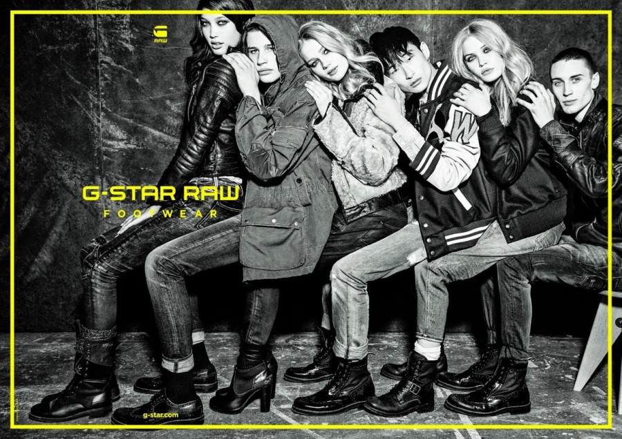 G-Star Raw Jeans Highlights Denim-Clad Trio for Fall/Winter 2015 ...