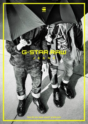 G-Star Raw Jeans Highlights Denim-Clad Trio for Fall/Winter 2015 Campaign